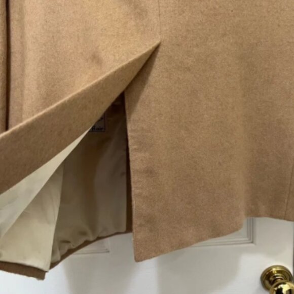 100% Real Camel hair coat/‎ blazer in beige color. Sz XL - Picture 12 of 13
